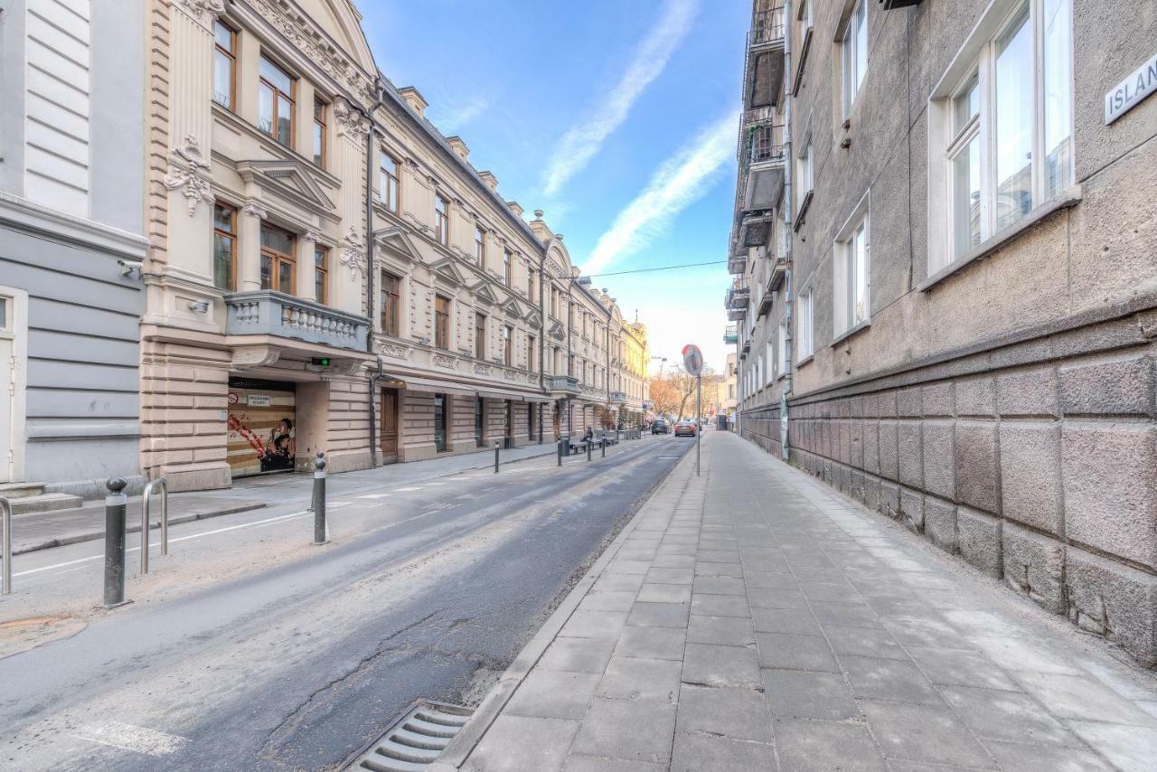 Ferienwohnung Islandijos Gatve Wilna Exterior foto
